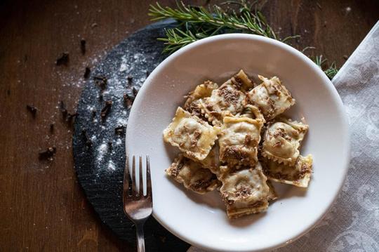 Ravioli di Brasato del Bar Trattoria Il Ceppo