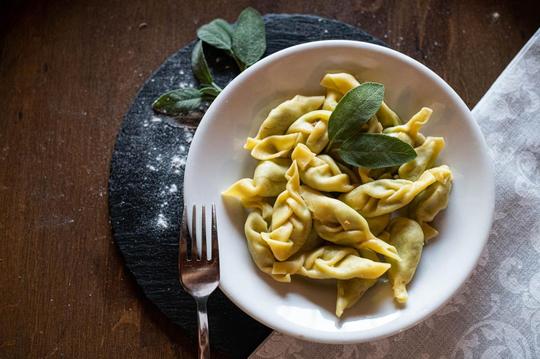 Tortelli Burro e Salvia del Bar Trattoria Il Ceppo