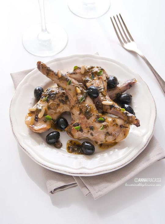 Coniglio alla Ligure del Bar Trattoria Il Ceppo
